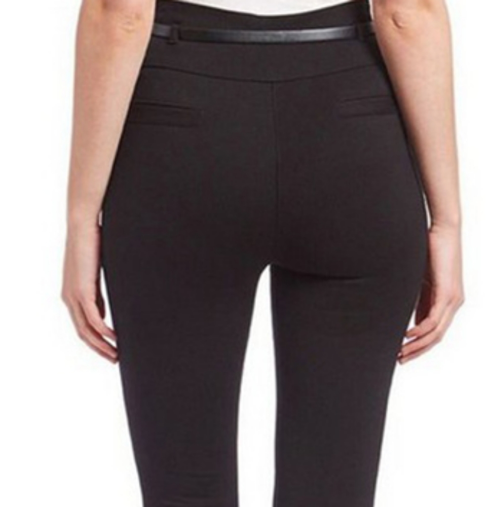 NEW Black Skinny Ponte Pants - Picture 1 of 7
